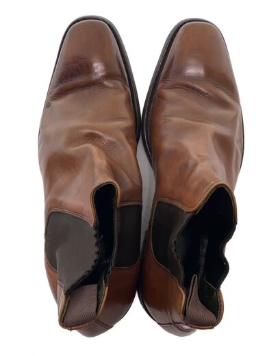 商品画像：サイドゴアブーツ/--/BRW/レザー 3