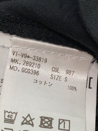 商品画像：Tシャツ/S/コットン/BLK/プリント/VI-V9*-33819 5