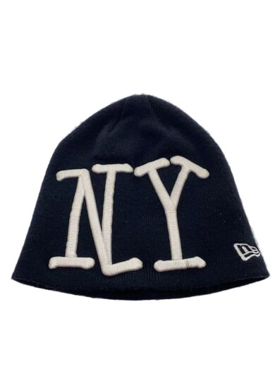 画像：NEW ERA × STUSSYニットキャップ/--/アクリル/BLK/メンズ1