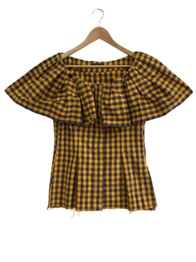 商品画像：ノースリーブブラウス/one/コットン/ORN/ギンガムCK/16WFB0221044 1