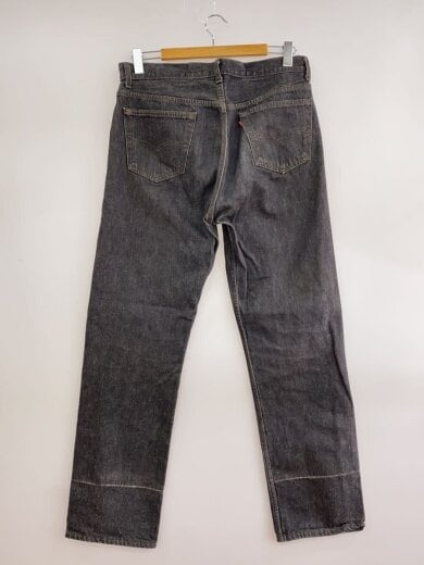 画像：Levi’sストレートパンツ/36/コットン/BLK/無地/ボタン裏653/USA製/デニム2