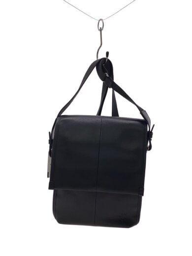 商品画像：ショルダーバッグ/レザー/BLK/無地 1