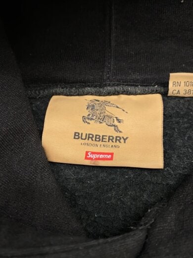 商品画像：パーカー/L/コットン/BLK/無地/22SS/Burberry Box Logo Hooded 3