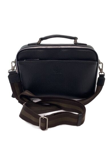 商品画像：ショルダーバッグ/レザー/BLK 1