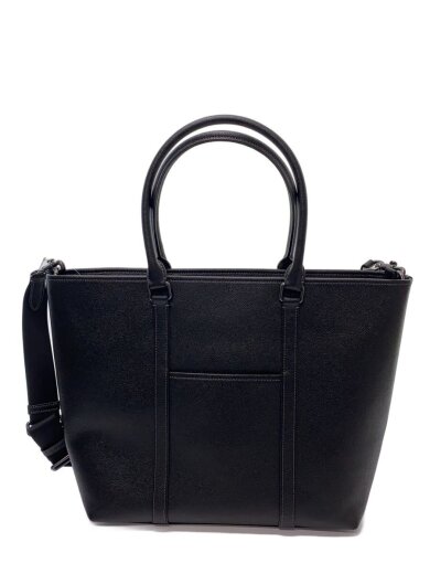 商品画像：トートバッグ/レザー/BLK/無地/CBG48 3