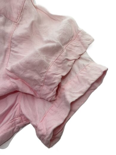 商品画像：半袖シャツ/M/レーヨン/PNK/無地/オープンカラー/ボウリングシャツ/クロヒョウ/刺繍 6