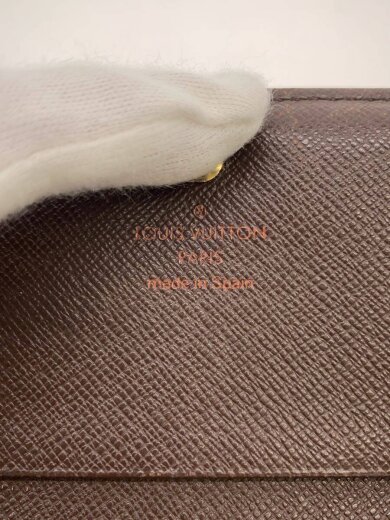 商品画像：ポルト・モネ・ビエ・トレゾール_ダミエ・エベヌ/PVC/BRW/レディース 3