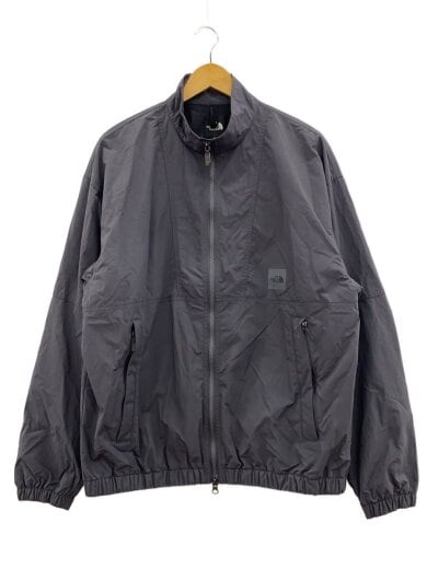 商品画像：ENRIDE TRACK JACKET_エンライドトラックジャケット/M/ナイロン/GRY/無地 1