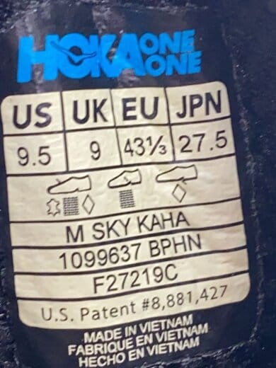 商品画像：ハイカットスニーカー/27.5cm/BLK/F27219C 5