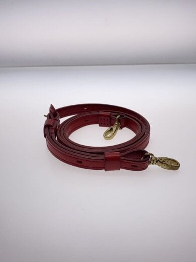 商品画像：サスティナブルカットワークポシェット/ショルダーバッグ/レザー/レッド// 6