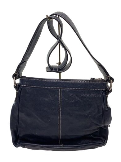 商品画像：ショルダーバッグ/レザー/NVY 3