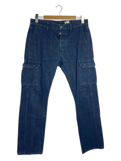 画像：その他ブランド尾道デニム/ストレートパンツ/XL/コットン/IDG/無地/DLS-ODP0021