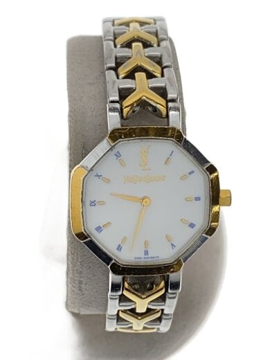 商品画像：クォーツ腕時計/アナログ/WHT/SLV 1