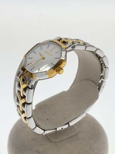 商品画像：クォーツ腕時計/アナログ/WHT/SLV 2