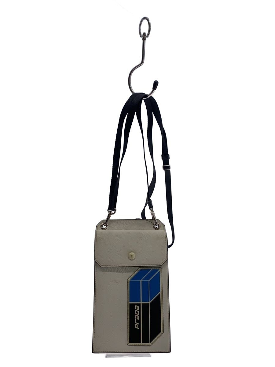 PRADA / ショルダーバッグ/--/WHT