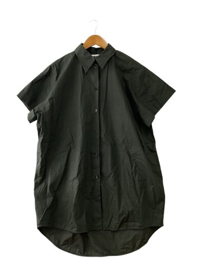 商品画像：半袖ブラウス/40/コットン/BLK/無地/S52CT0437 1