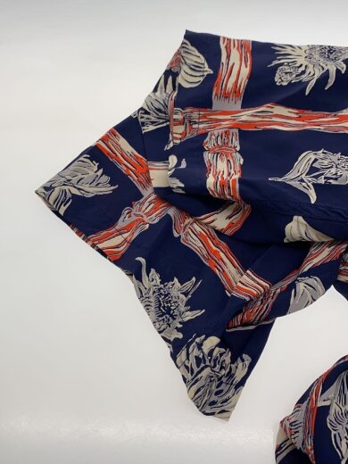 商品画像：アロハシャツ/L/レーヨン/BLK/総柄/SS30460// 5