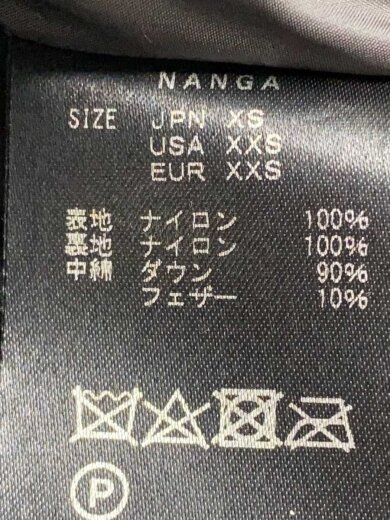 商品画像：ダウンジャケット/XS/ナイロン/BLK/無地 4