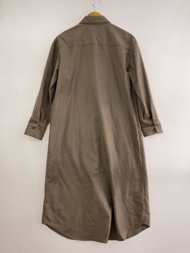 商品画像：シャツワンピース/--/ポリエステル/BRW/無地/02920520230 2