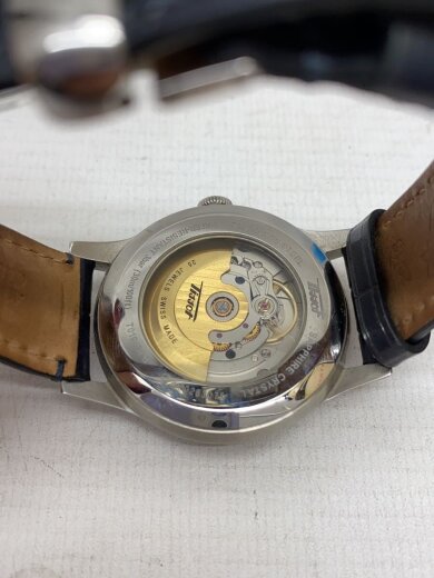 商品画像：自動巻腕時計/アナログ/レザー/BLK/BLK/T019430B 3