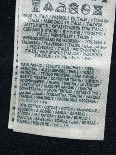 商品画像：長袖Tシャツ/M/コットン/BLK/S71GD1223 5