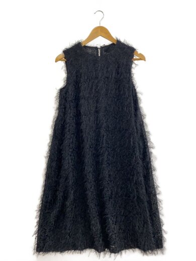 商品画像：ノースリーブワンピース/36/ポリエステル/BLK/無地/7715104020 1