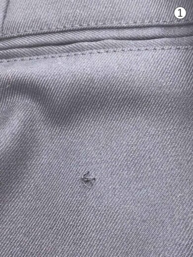 商品画像：ボトム/1/ウール/BLK/無地/11251461218 6