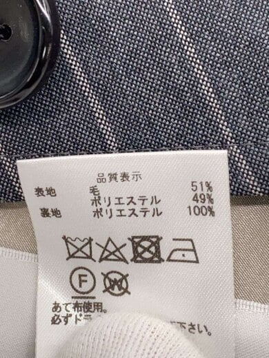 商品画像：25SS/Striped Slash Over Jacket/M/ウール/GRY/ストライプ/MV-Y02-110 4