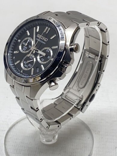 商品画像：腕時計/アナログ/BLK/SLV/8T63-00D0 2