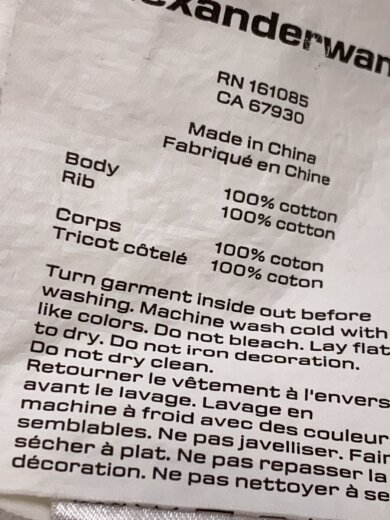 商品画像：ボトム/XXS/コットン/WHT/無地/4CC3244399 6