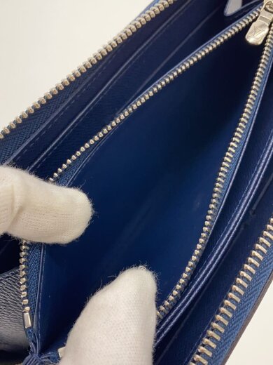 商品画像：ジッピー・ウォレット_エピ/レザー/NVY/レディース 5