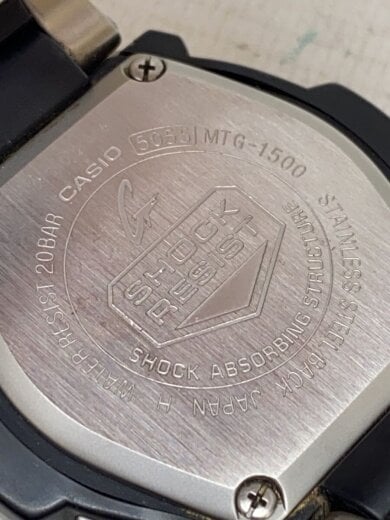 商品画像：ソーラー腕時計/デジアナ/ステンレス/SLV/MTG-1500 3