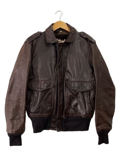 商品画像：レザージャケット・ブルゾン/40/レザー/BRW/無地/184SM// 1