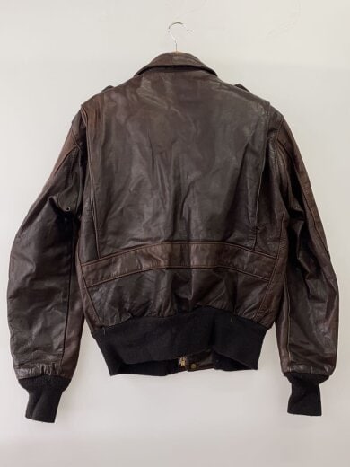 商品画像：レザージャケット・ブルゾン/40/レザー/BRW/無地/184SM// 2