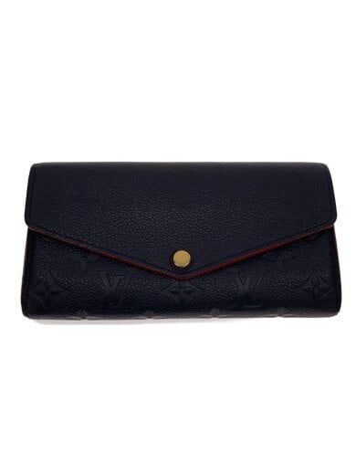 商品画像：ポルト・フォイユ・サラ_モノグラム・アンプラント/牛革/NVY/レディース 1