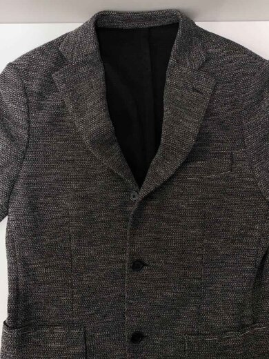 画像：SHIPSLANIFICIO ROMA メランジジャージージャケット/L/GRY/117-04-05266