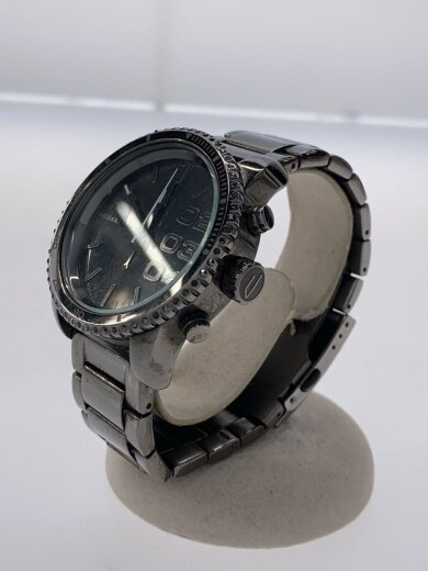 商品画像：クォーツ腕時計/アナログ/ステンレス/BLK/SLV/DZ-5339 2