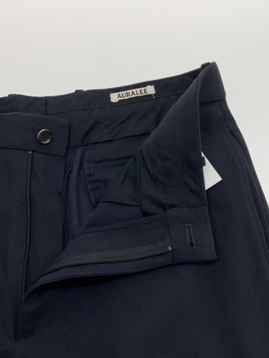 商品画像：HARD TWIST WOOL DOBBY SLIT SLACKS/4/NVY/A9SP02KW// 3