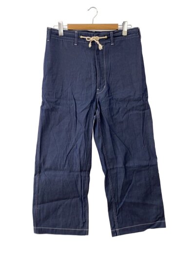 商品画像：綿インディゴツイル ボトム/M/NVY/WS-P050 1