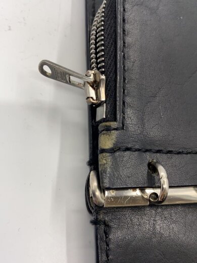 商品画像：Binder Mini Wallet 2つ折り財布/レザー/BLK 9