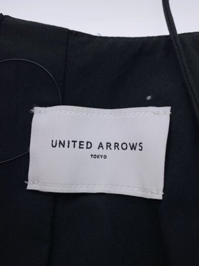 商品画像：ティアード ノースリーブワンピース/36/BLK/1526-162-3742 3