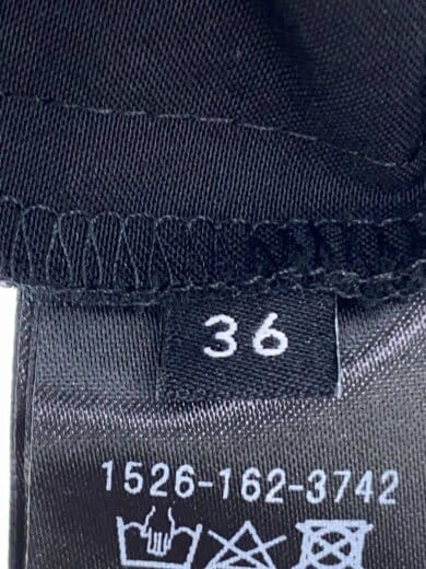 商品画像：ティアード ノースリーブワンピース/36/BLK/1526-162-3742 4