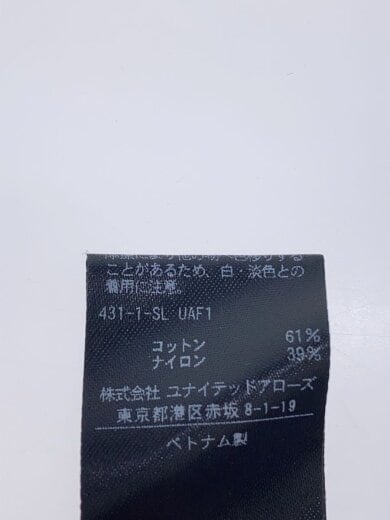 商品画像：ティアード ノースリーブワンピース/36/BLK/1526-162-3742 5