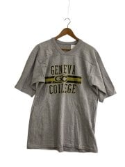 80s-90s GENEVA COLLEGE ゲームシャツ Tシャツ/GRY