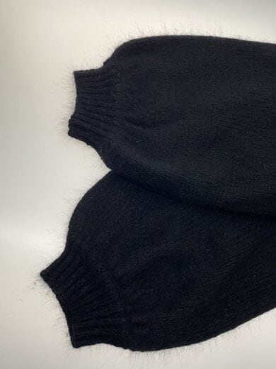 商品画像：BACK OPEN LACE UP KNIT TOP/BLK/0125201960770 4