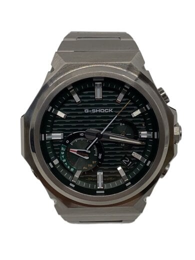 商品画像：ソーラー腕時計_G-SHOCK/アナログ/GRN/SLV 1