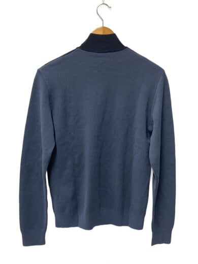 画像：PRADAバイカラーハイネックニット/46/NVY/UMR2962