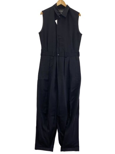 商品画像：LQ MEN ノースリーブ 2タック オールインワン/L/BLK 1