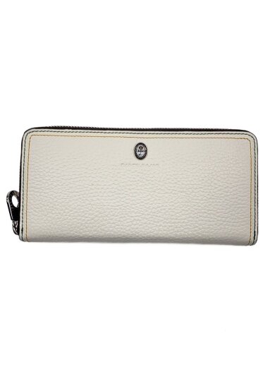 商品画像：長財布/レザー/WHT/無地/メンズ 1