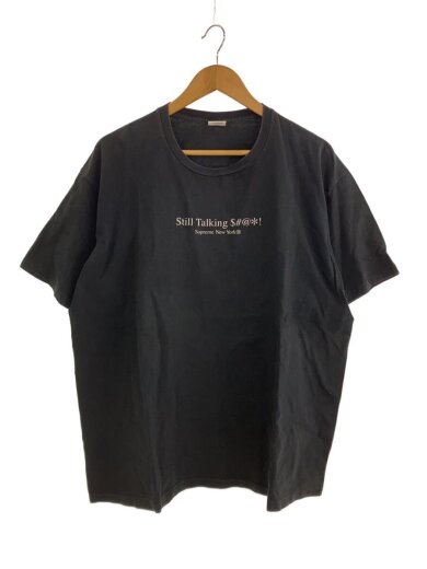 商品画像：Still Talking Tee Tシャツ/XL/コットン/BLK 1